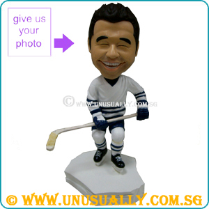 Fully Customized 3D Hockey Figurine